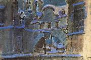 Mikhail Vrubel The Winter Canal china oil painting artist